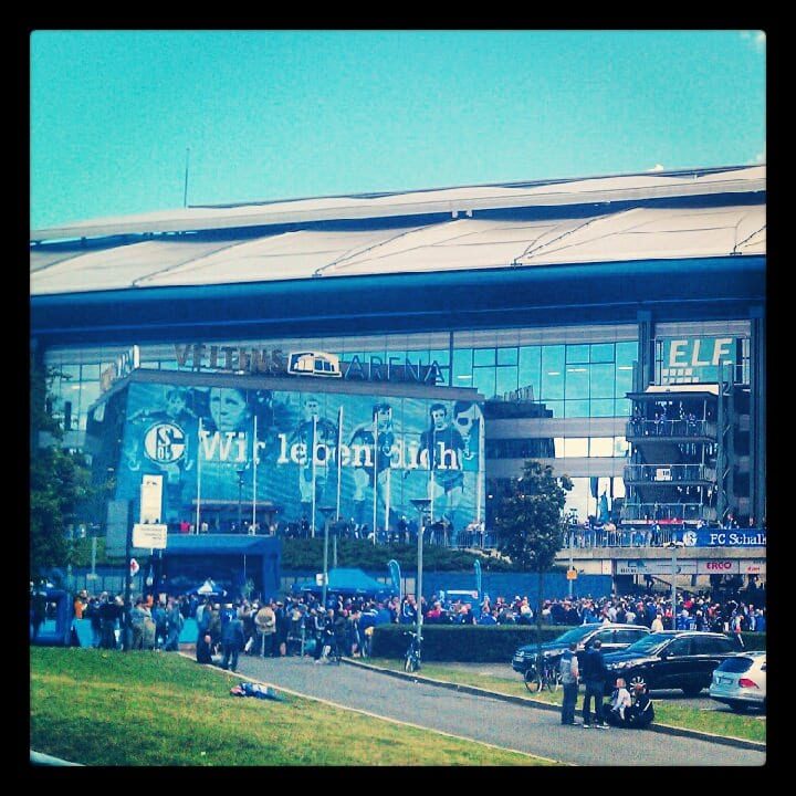 Arena auf Schalke (Veltins Arena) das Zuhause des FC Schalke 04